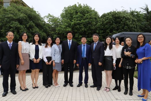 Vice Chairman of the Standing Committee of the National People's Congress of China visited UCD CI